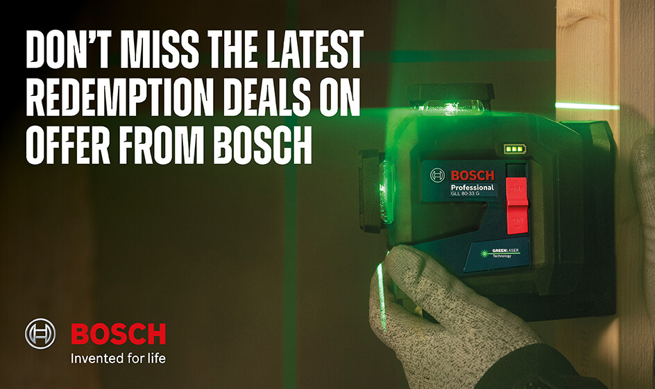 Don't miss the latest redemption deals on offer from Bosch